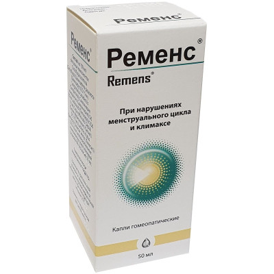 Ременс фл.(капли орал.) 50мл                                                                                                                                                                                                                              