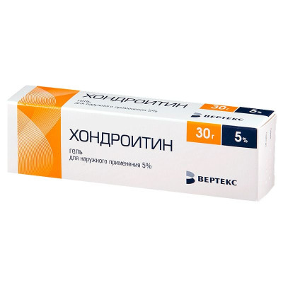 Хондроитин гель 5% 30г                                                                                                                                                                                                                                    
