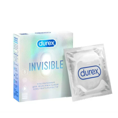 Презерватив DUREX Invisible №3                                                                                                                                                                                                                            