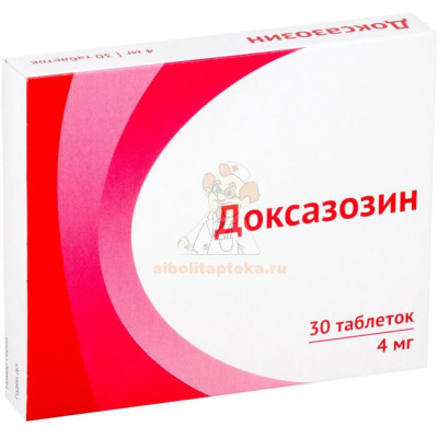 Доксазозин таб. 4мг №30