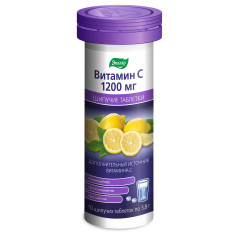 Витамин C 1200 таб. шип. №10
